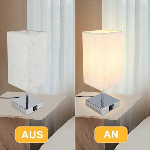Lampe De Chevet Touch Dimmable Rétro Veilleuse E27