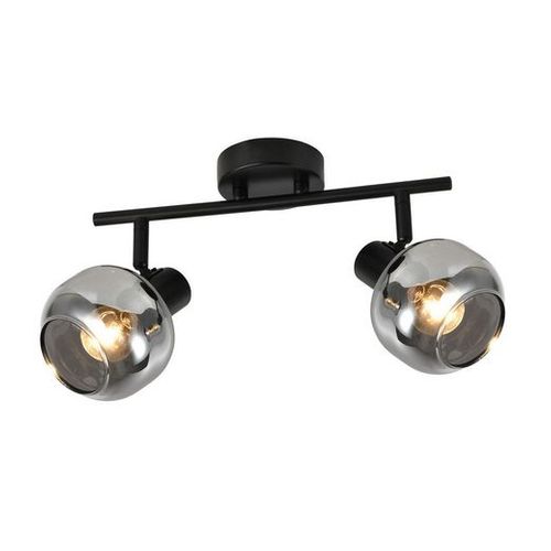 Plafonnier Rotatif 350° En Verre Fumé Pour Salon Et Cuisine