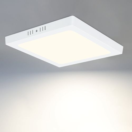 Plafonnier LED Moderne 23cm Pour Chambre Et Salon - Éclairage Plat Ip44