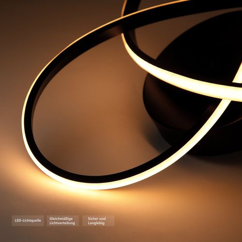 Plafonnier LED Design Géométrique Avec Contrôle Dimmable - 40cm