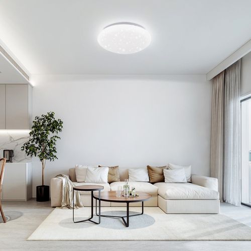 Plafonnier LED Ciel Étoilé Ø25cm Pour Chambre à Coucher - 12w Éclairages Modernes