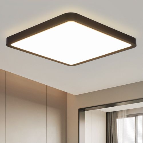Plafonnier LED Moderne 18w - Éclairage Plat 23cm Pour Cuisine Et Chambre