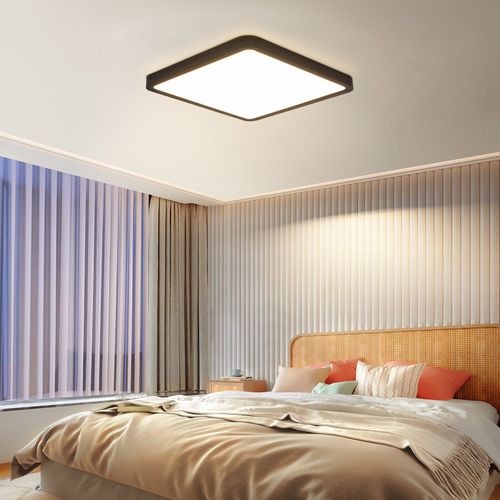 Plafonnier LED Moderne 18w - Éclairage Plat 23cm Pour Cuisine Et Chambre