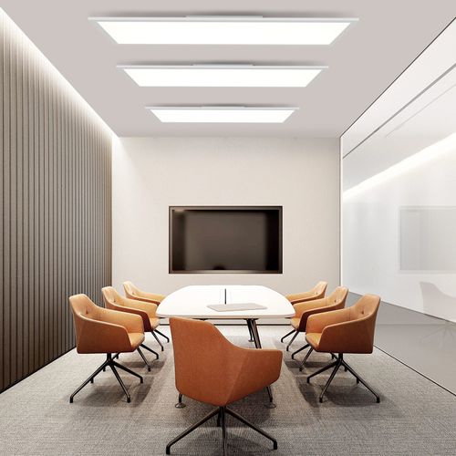 Plafonnier LED Dimmable Blanc Avec Télécommande Pour Salon Et Bureau