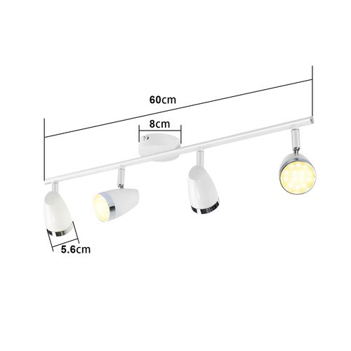Plafonnier à 14 Flammes 16w Orientable 350° Pour Salon - Éclairage LED Moderne