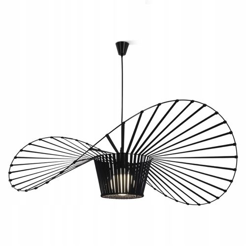 Suspension Moderne En Noir E27 Pour Salle à Manger - 140 Cm De Style Contemporain