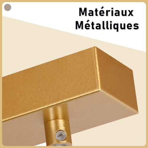 Lustre Moderne Suspendu 3 Flammes E27 Or-blanc Pour Salle à Manger Et Chambre D'hôtel