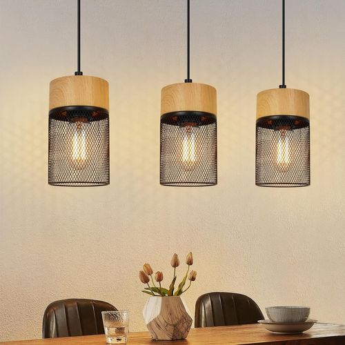 Suspension Noir E27 Industrielle Rétro En Pour Salle à Manger Max.25