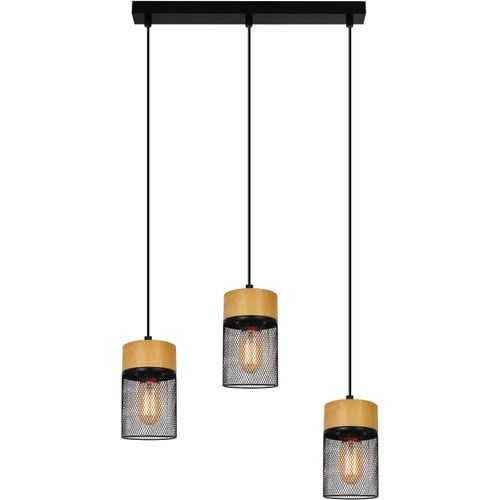 Suspension Noir E27 Industrielle Rétro En Pour Salle à Manger Max.25