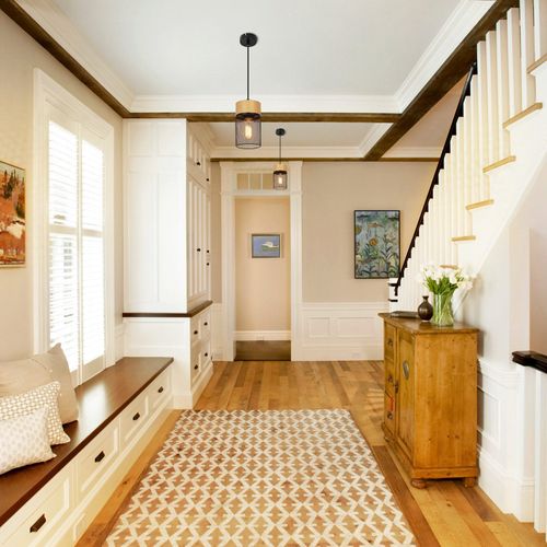 Suspension Moderne En Bois Clair Pour Salle à Manger, Couloir Ou Bar - 1 Ampoule E27