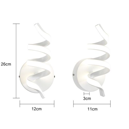 Applique Murale LED Moderne 7w Blanc Chaud Pour Intérieur - Éclairage Design