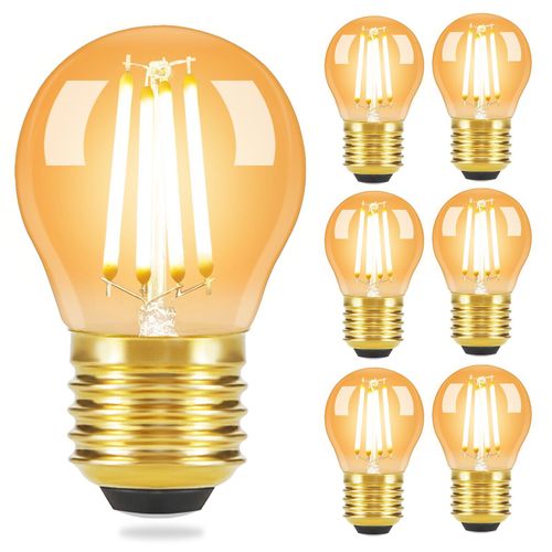 Ampoule LED 6er Edison LED Vintage - G45 2700k E27