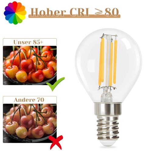 Ampoule LED 6er Vintage Edison Blanc Chaud Filament Rétro Pour Hôtel Maison