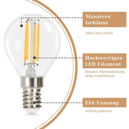 Ampoule LED 6er Vintage Edison Blanc Chaud Filament Rétro Pour Hôtel Maison
