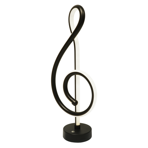 Lampe De Table LED Sans Fil Dimmable Tactile Noir - Éclairage Moderne Et Pratique