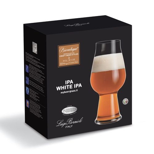 Coffret De 2 Verres à Bière Birrateque Ipa 54 C En Verre