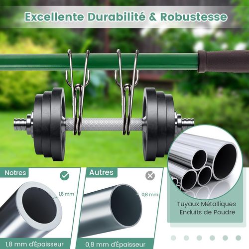 Râteau De Nivellement De Pelouse 106 X 25 Cm, Outil De Niveau De Pelouse Pour Jardin Courterrain