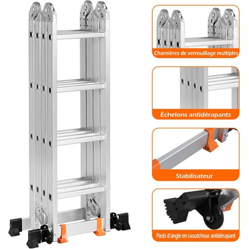 Buffet Cuisine, Buffet Bas 140 Cm Avec 8 Porte-bouteilles, Entrée, 140 X 40 X 82,5 Cm (gris)