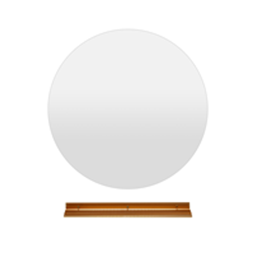 Miroir LED Salle De Bain Ø60 Cm, Miroir Mural Rond Antibuee, 3000-6000k, Luminosité Réglable