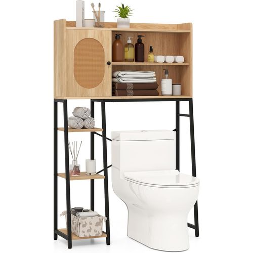 Armoire De Rangement Au-dessus Des Toilettes, Organisateur De Salle De Bain, Meuble Wc