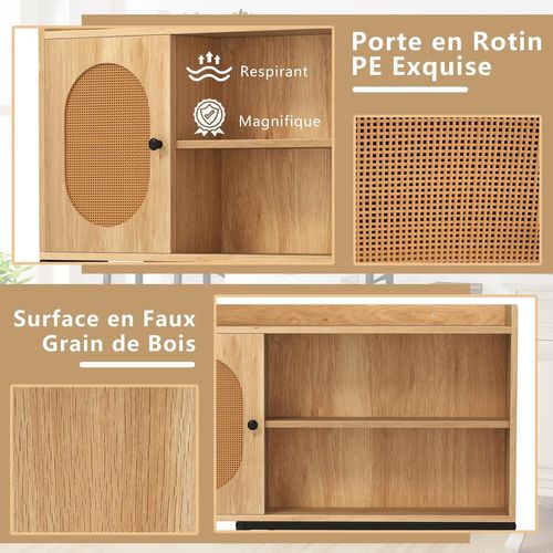 Armoire De Rangement Au-dessus Des Toilettes, Organisateur De Salle De Bain, Meuble Wc