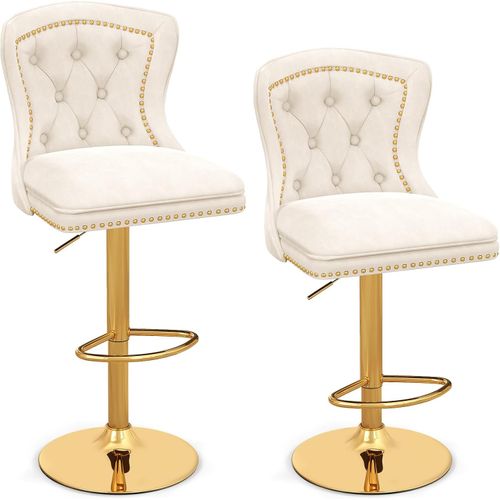 Sammy's Bar Tabourets De Bar Set Of 2 - Chaises De Bar Avec Repose-pieds - Tabouret De