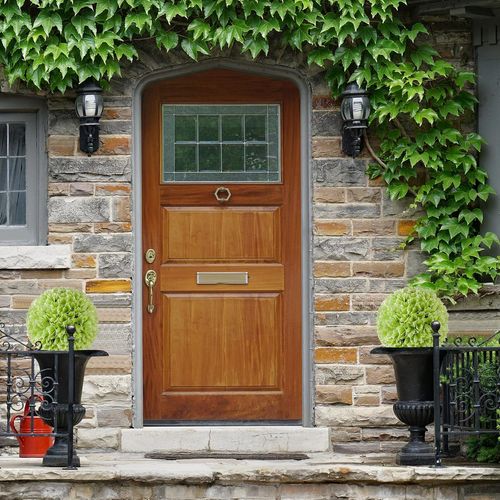 2 Boules De Buis Artificielles De 28 Cm Avec Des Fleurs, Plantes De Faux En Boules, Vert