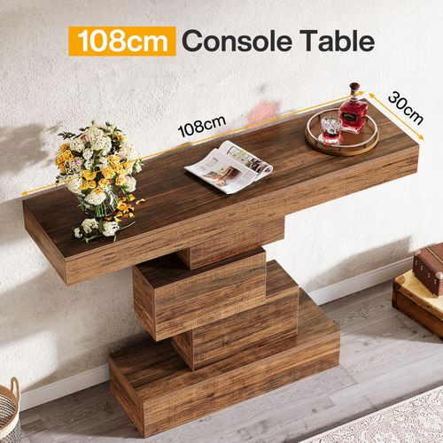 Table Console, Table D'entrée Industrielle Pour Le Salon, Le Couloir, L'entrée