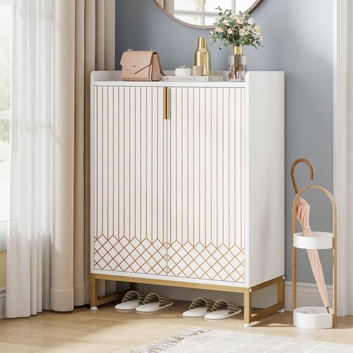 Meuble De Rangement à Chaussures Armoire, Blanc