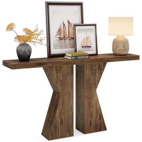 Table D'entrée De Ferme, Table D'entrée D'entrée Avec Cadre En Forme De K Pour Entrée, Salon