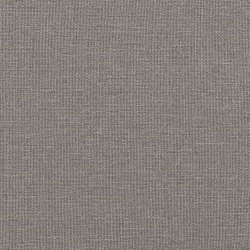 Ensemble De Canapés 2 Pièces Avec Coussins Taupe Tissu