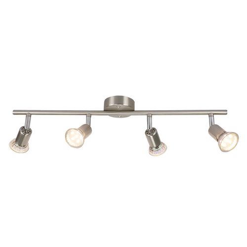 Spot De Plafond LED Orientable Gu10 4 Flamme Spots De Plafond Salon Industriel Orientable