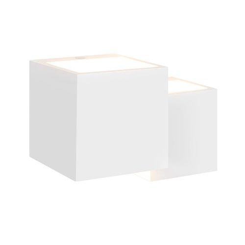 Applique Murale Intérieure G9 - Lampe Moderne En Plâtre Blanc Pour Chambre Escalier Couloir