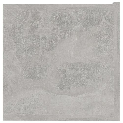 Meuble TV Gris Béton 80x30x30 Cm Bois D’ingénierie