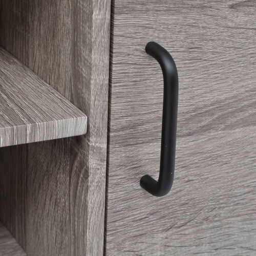 Meuble TV 120x40x45 Cm Gris