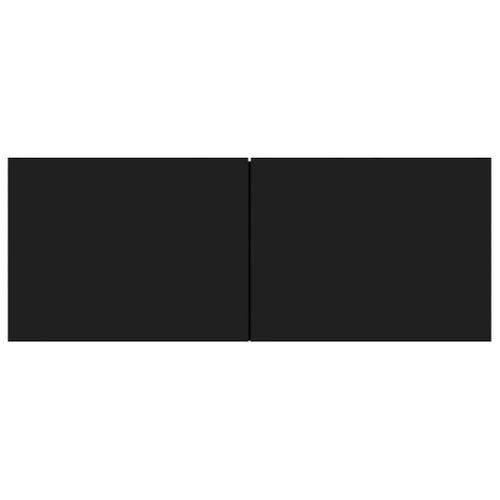 Meuble TV Noir 80x30x30 Cm Bois D’ingénierie