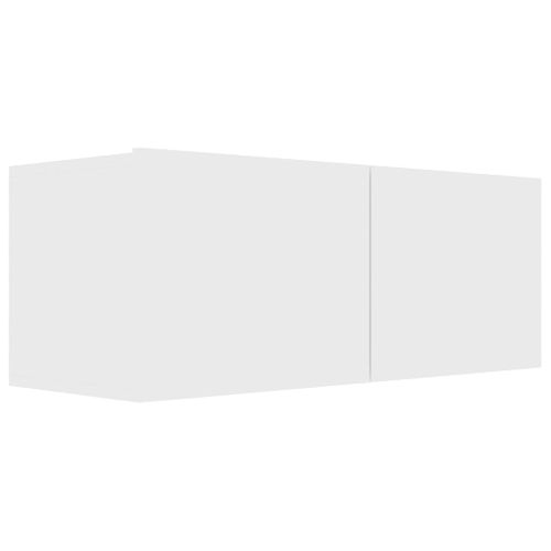 Ensemble De Meubles TV 3 Pièces Blanc Bois D'ingénierie