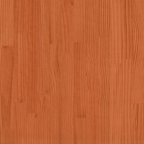Cadre De Lit Cire Marron 140x190cm Bois Pin Massif