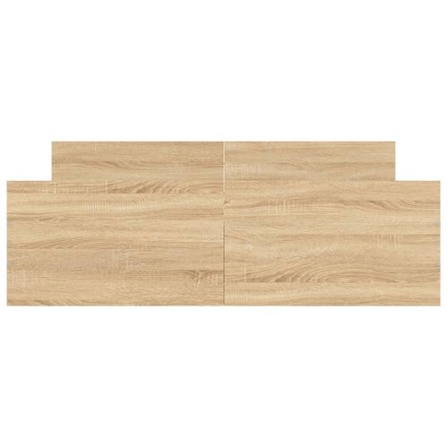 Cadre De Lit Chêne Sonoma 140x190 Cm