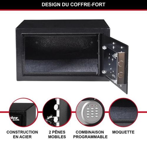 Coffre Fort à Combinaison à Électronique - X041ml