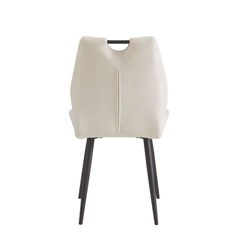 Chaise Avec Poignée Tissu Beige Lieve