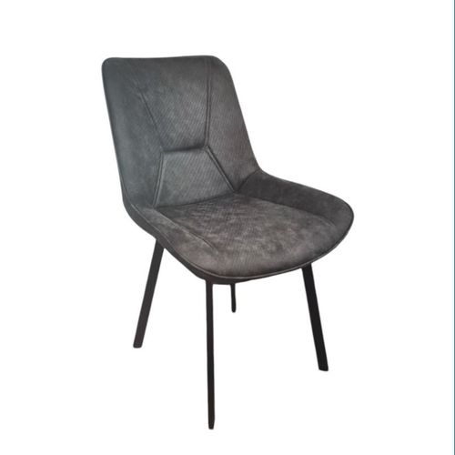 Chaise Pu Gris Foncé Robin