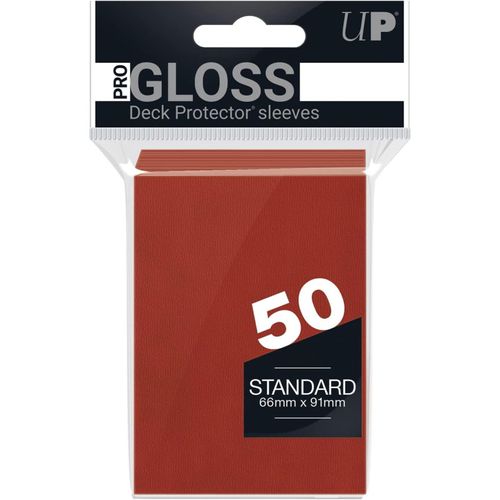 Protège-carte "ultra Pro" - 50 Pochettes Standard - Rouge - Cartes à Collectionner