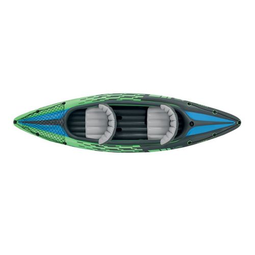 Kit Kayak Gonflable 2 Places Challenger K2 Avec Rames Et Gonfleur