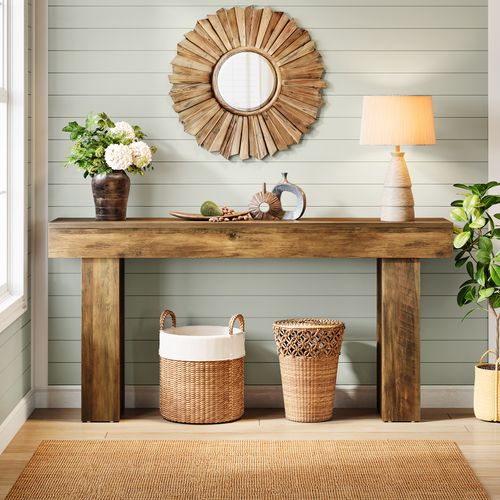 Table Console Étroite De 160 Cm - Table Basse Moderne Pour Couloir