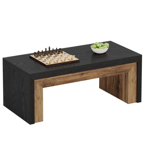 Table Basse De Style Campagnard Pour Salon, Table D'appoint De Style Milieu Du Siècle