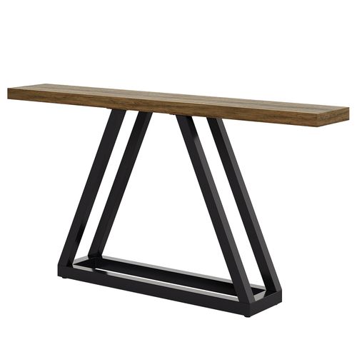 Console Étroite De 160 Cm – Idéale Comme Table D'appoint Derrière Le Canapé