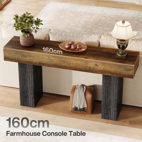 Table Console Longue D'entrée, Style Campagnard, à Placer Derrière Le Canapé, Pour L'entrée