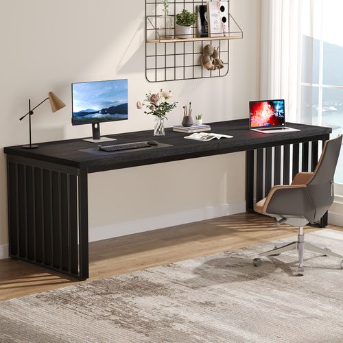 Bureau De 180 Cm, Grand Bureau D'ordinateur, Bureau PC, Bureau De Bureau, Poste De Travail