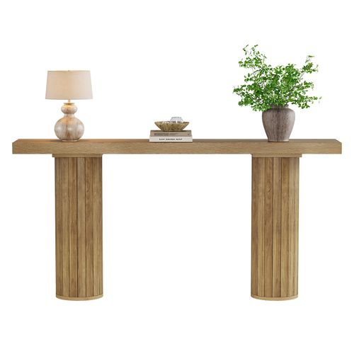 Table Console Extra-longue De 160cm, Table D'entrée Rectangulaire,table De Canapé Derrière Le Canapé